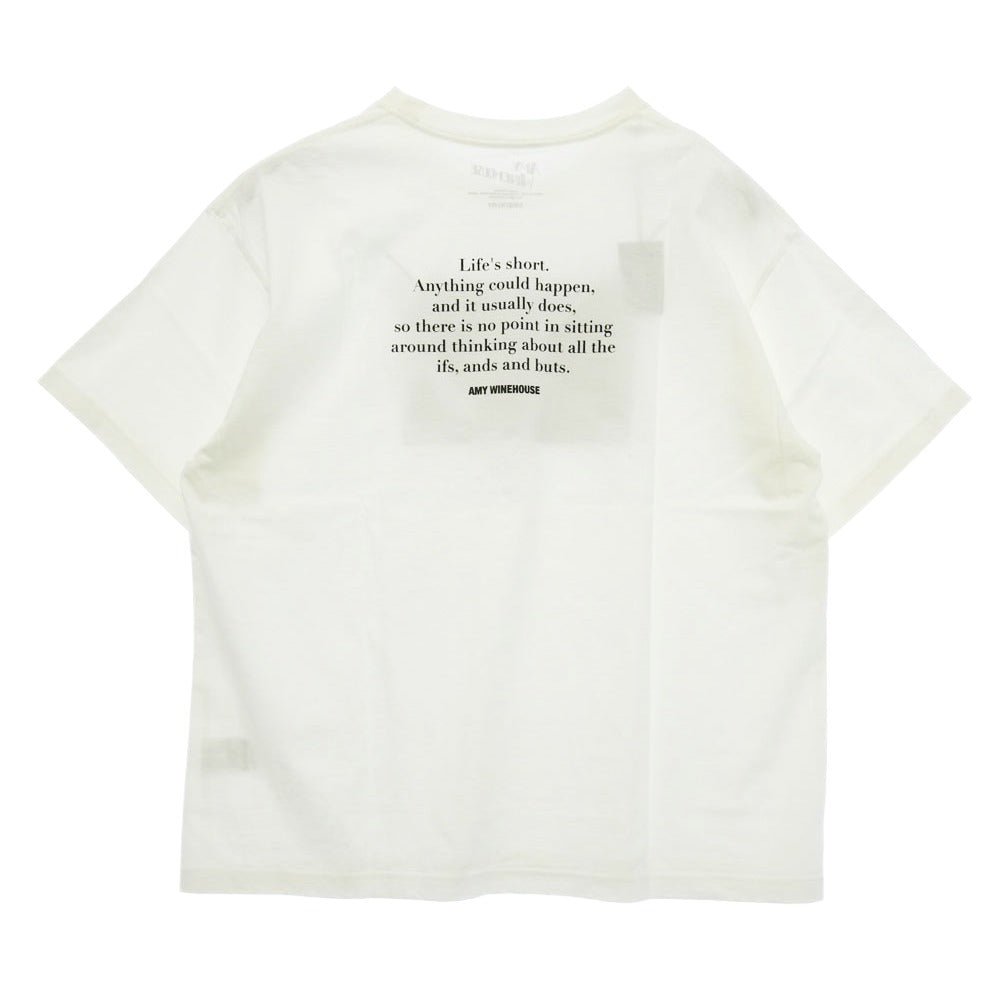 MINEDENIM マインデニム MND-AMW002-00-XL2 Andy Warhol アンディ・ウォーホル 半袖 Tシャツ カットソー ホワイト系 XL【中古】