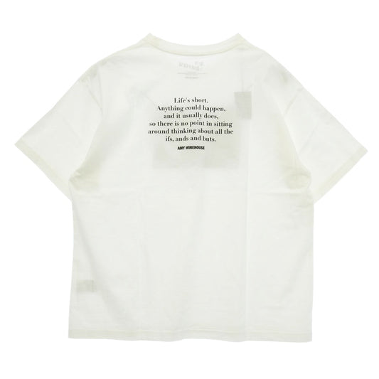 MINEDENIM マインデニム MND-AMW002-00-XL2 Andy Warhol アンディ・ウォーホル 半袖 Tシャツ カットソー ホワイト系 XL【中古】