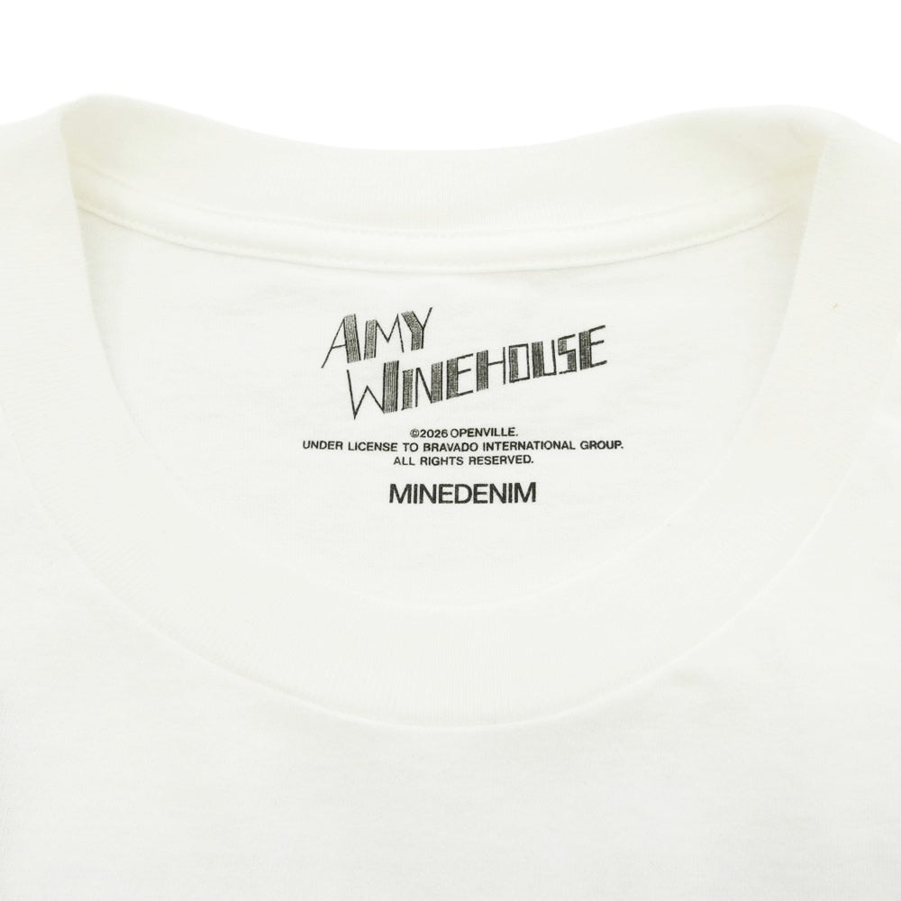 MINEDENIM マインデニム MND-AMW002-00-XL2 Andy Warhol アンディ・ウォーホル 半袖 Tシャツ カットソー ホワイト系 XL【中古】