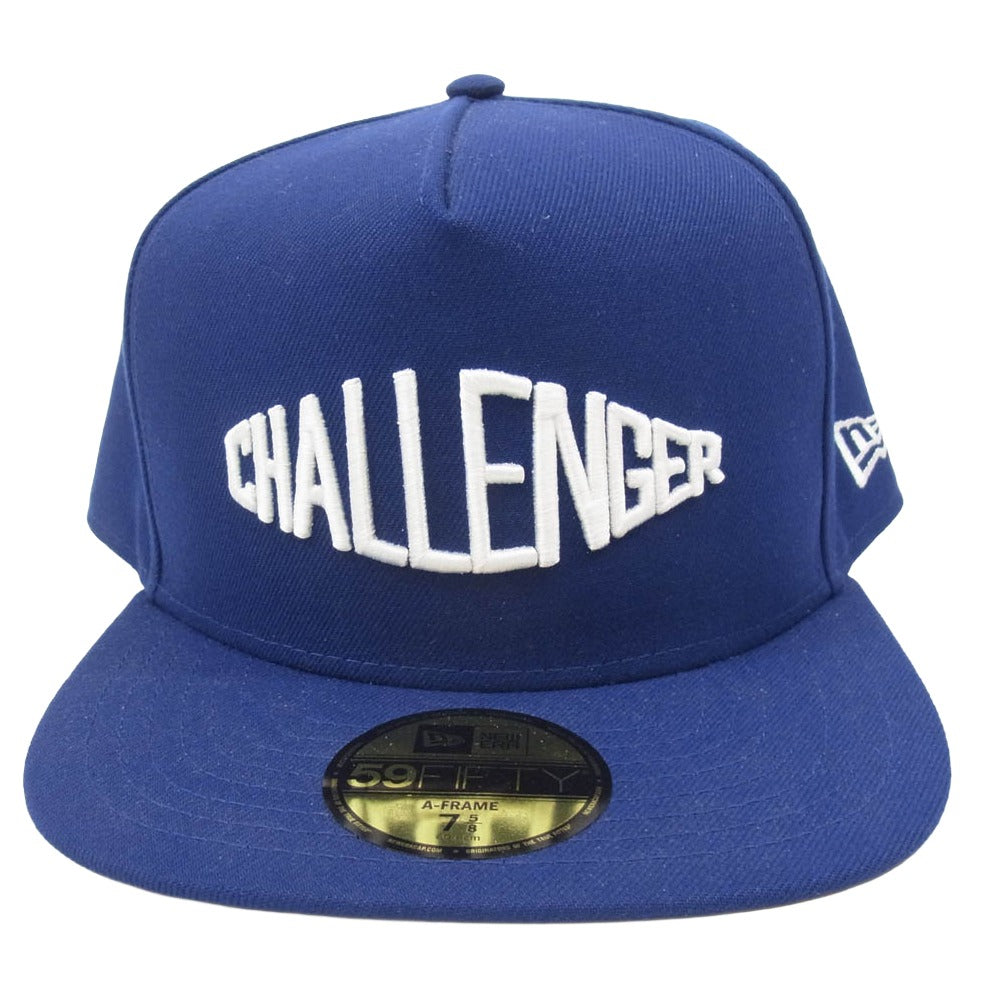 CHALLENGER チャレンジャー NEW ERA ニューエラ NEW ERA ニューエラ ロゴ 帽子 キャップ ネイビー系【中古】