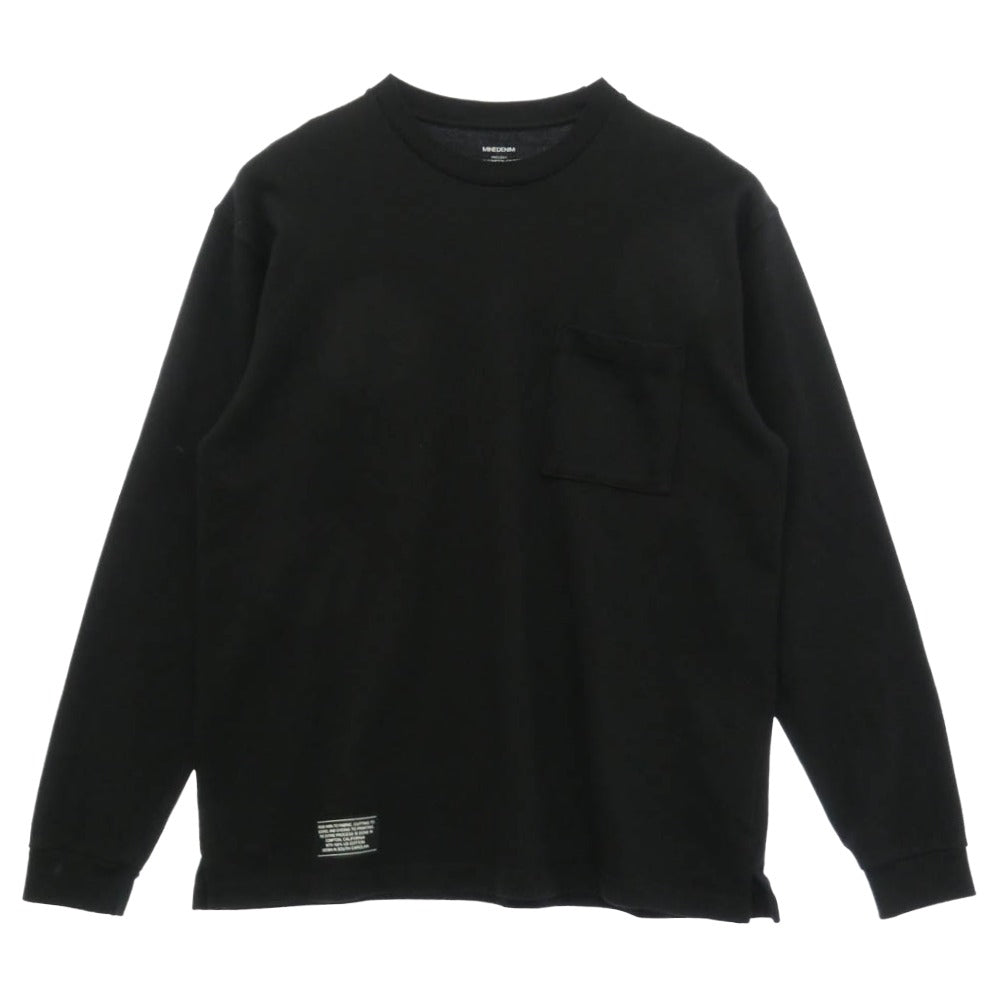 MINEDENIM マインデニム BTSA別注 USA製 ポケット スウェット ブラック系 M【中古】
