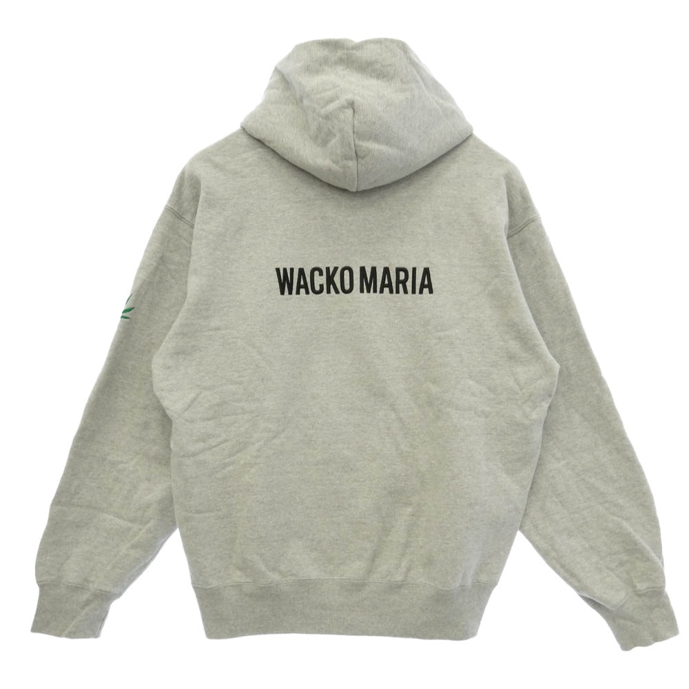 WACKO MARIA ワコマリア 25SS HIGH TIMES HEAVY WEIGHT HOODED SWEAT SHIRT プルオーバー パーカー グレー系 L【中古】