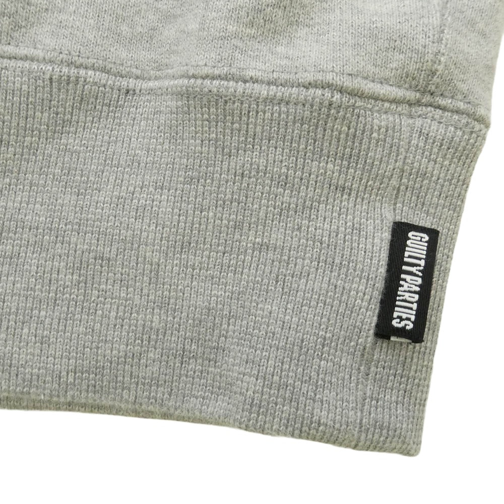 WACKO MARIA ワコマリア 25SS HIGH TIMES HEAVY WEIGHT HOODED SWEAT SHIRT プルオーバー パーカー グレー系 L【中古】