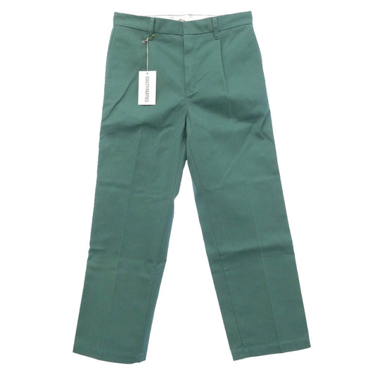 WACKO MARIA ワコマリア Dickies ディッキーズ 25AW 25FW-WMP-DC01 DICKIES PLEATED TROUSERS ディッキーズ トラウザー パンツ グリーン系【美品】【中古】