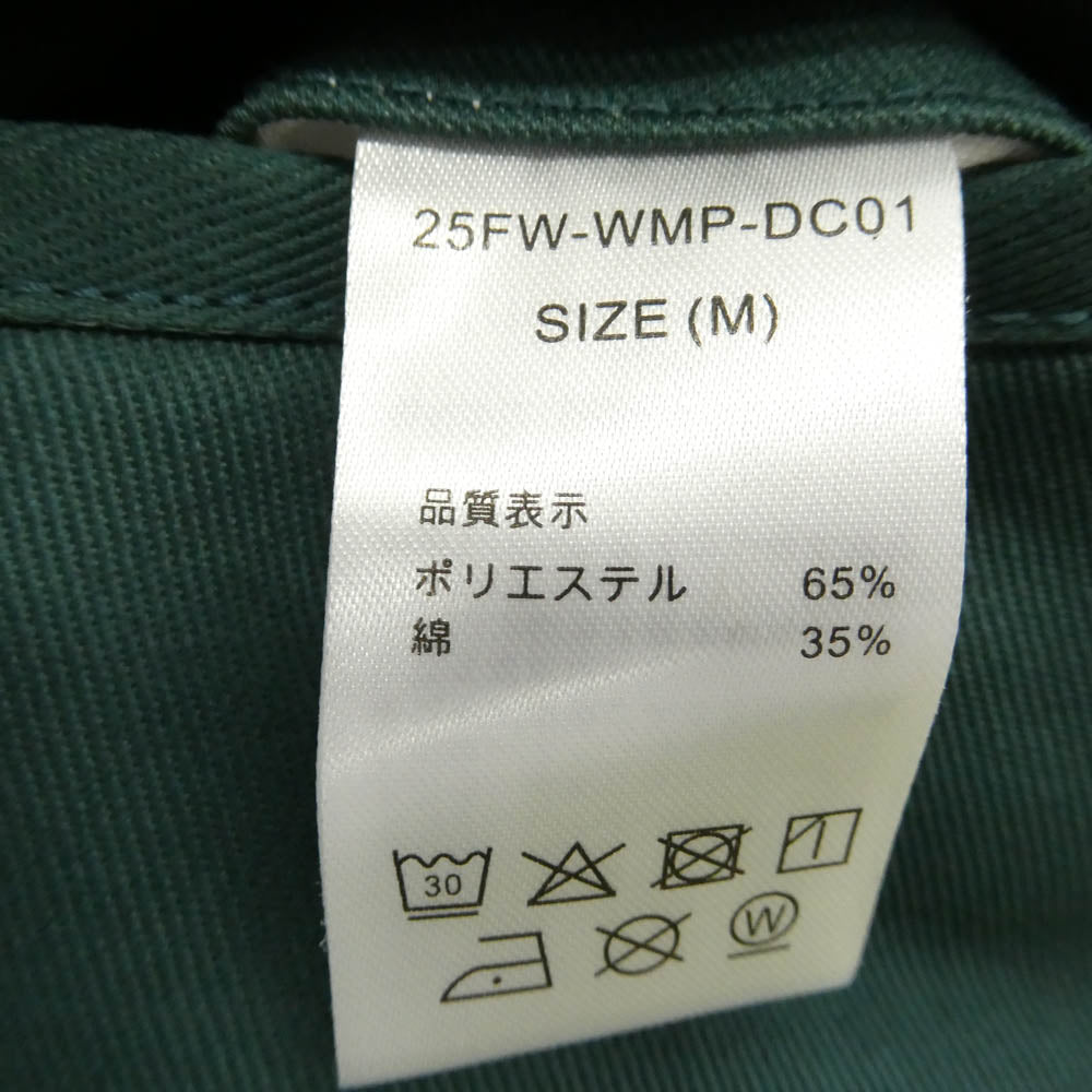 WACKO MARIA ワコマリア Dickies ディッキーズ 25AW 25FW-WMP-DC01 DICKIES PLEATED TROUSERS ディッキーズ トラウザー パンツ グリーン系【美品】【中古】