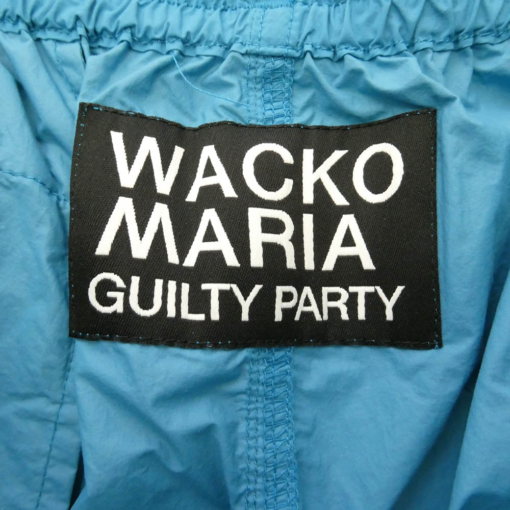 WACKO MARIA ワコマリア ATHLETIC SHORTS アスレチック ショーツ ハーフ パンツ ライトブルー系【中古】