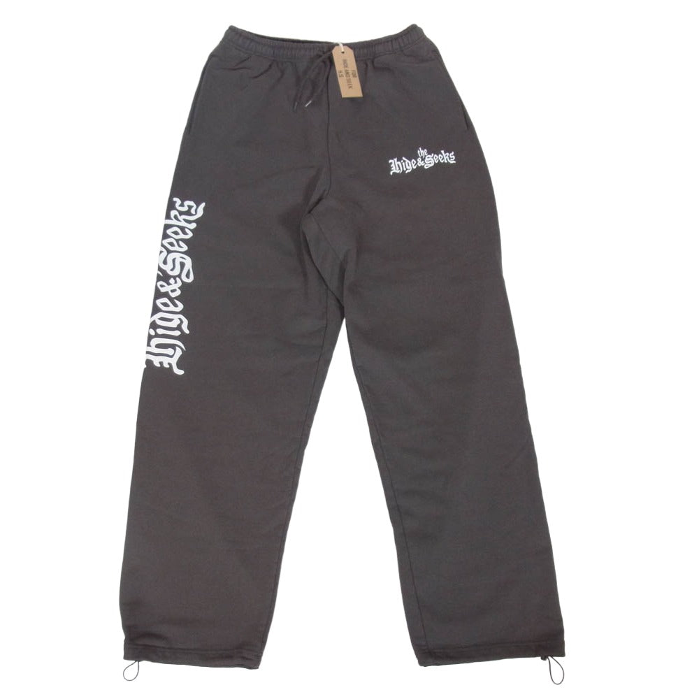 HideandSeek ハイドアンドシーク H30th-010326 × Toru Nishiura The H&S Sweat Pants スウェット パンツ チャコール系 L【中古】