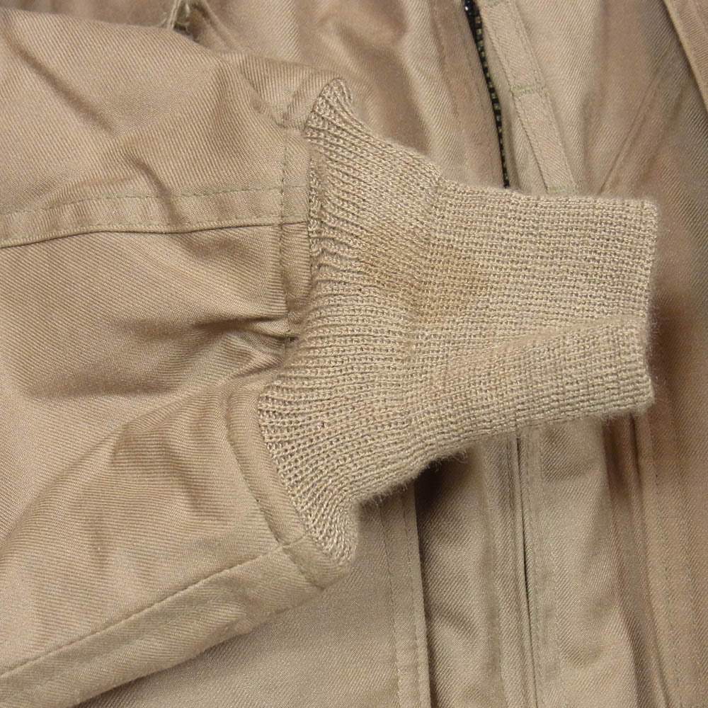 米軍実物 VAL256-14-C-6248 CWU45/P NOVOLOID VALLEY APPAREL ノボロイド ミリタリー ジャケット バレイアパレル ベージュ系 M【中古】