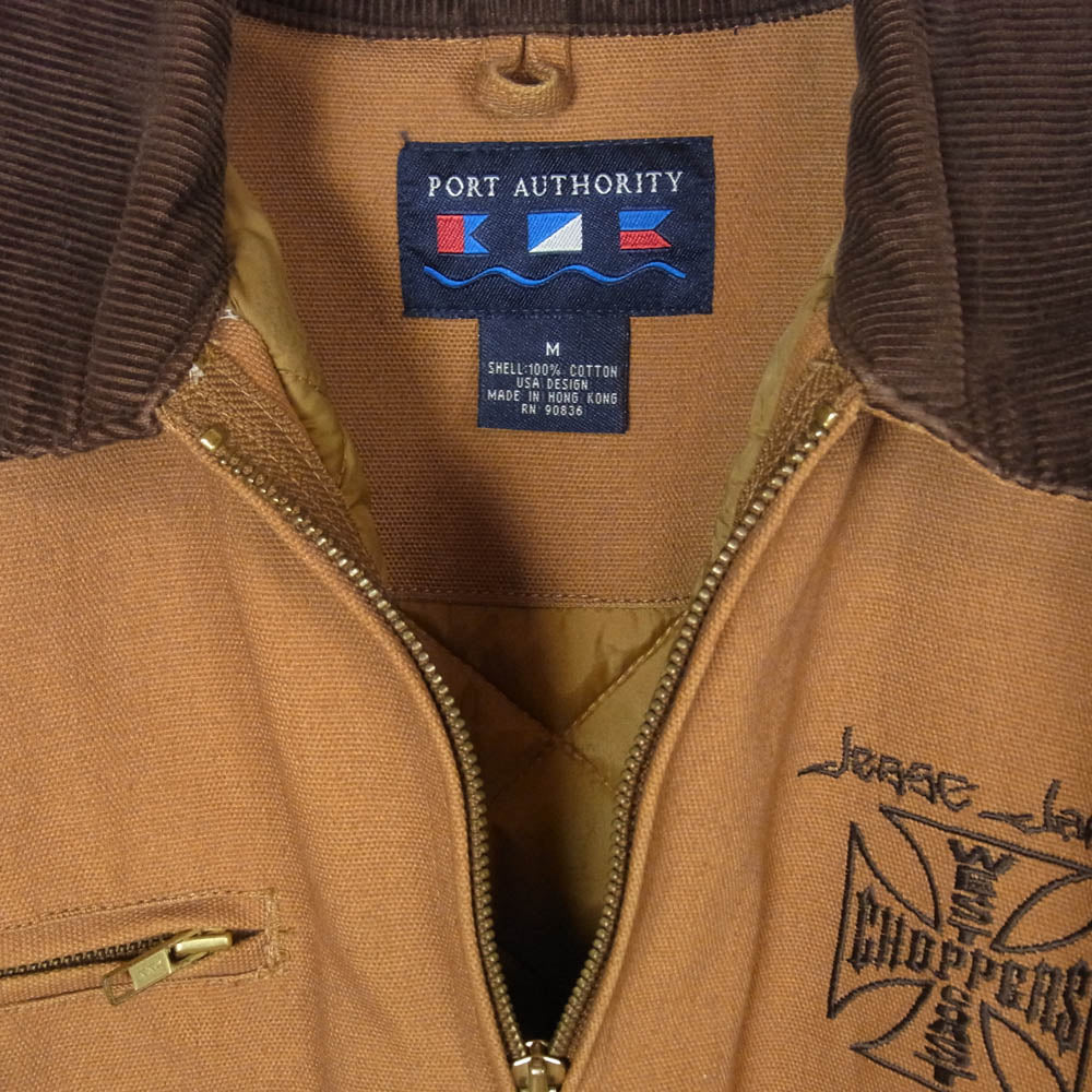 ウエストコースト PORT AUTHORITY choppers チョッパーズ ダック ジャケット ライトブラウン系 M【中古】