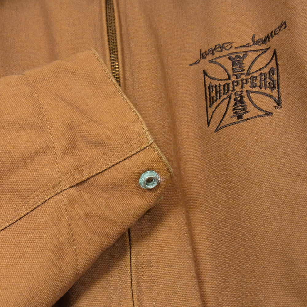 ウエストコースト PORT AUTHORITY choppers チョッパーズ ダック ジャケット ライトブラウン系 M【中古】