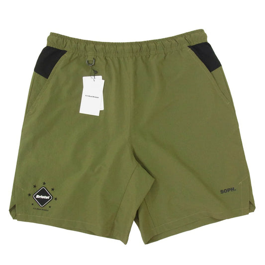 F.C.R.B. エフシーアールビー 24AW FCRB-242010 DOT AIR SHORTS ドットエア ショーツ ショート ハーフパンツ カーキ系 L【極上美品】【中古】