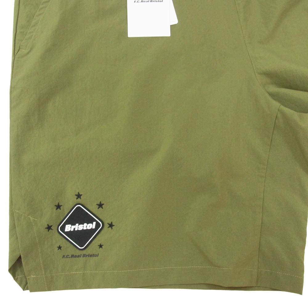 F.C.R.B. エフシーアールビー 24AW FCRB-242010 DOT AIR SHORTS ドットエア ショーツ ショート ハーフパンツ カーキ系 L【極上美品】【中古】
