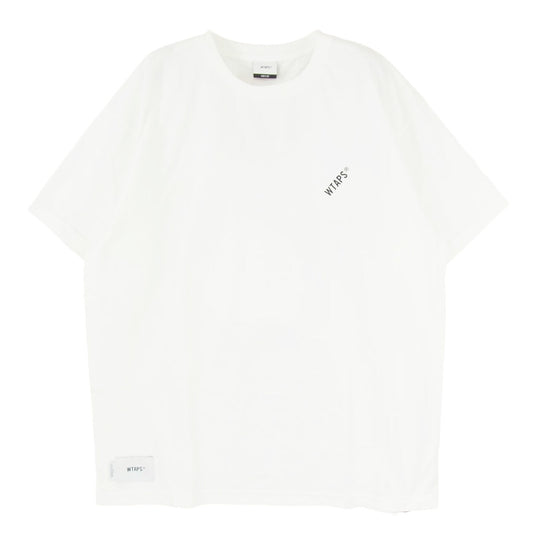 WTAPS ダブルタップス 24SS 241ATDT-STM02S CACTO SS COTTON カクト ショートスリーブ コットン サボテン バックプリント Tシャツ 半袖カットソー ホワイト系 X02【新古品】【未使用】【中古】