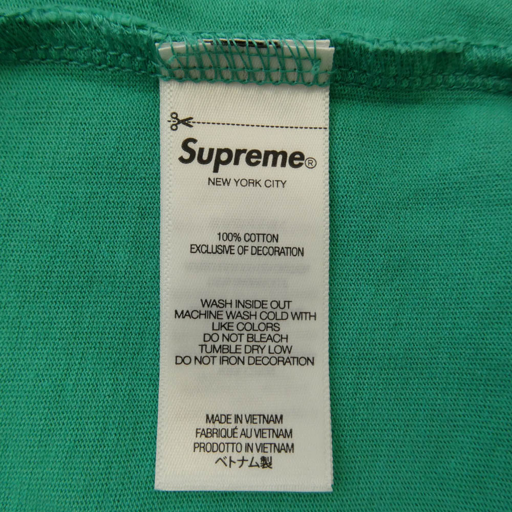 Supreme シュプリーム 26SS Greek S/S Top Heather Grey グリーク 半袖Tシャツ カットソー グリーン系 L【新古品】【未使用】【中古】