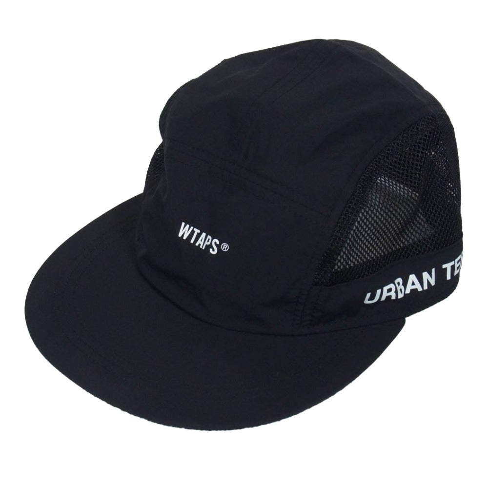 WTAPS ダブルタップス 25SS 251HCDT-HT10 T-7 CAP NYLON TUSSAH PERTEX キャップ ナイロン タッサー パーテックス メッシュ 帽子 ブラック系 00【美品】【中古】