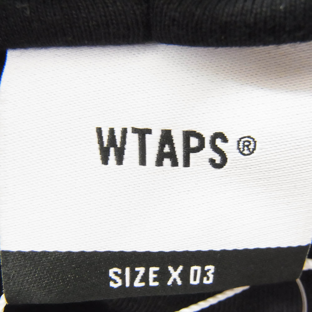 WTAPS ダブルタップス 24SS 241ATDT-CSM37 WUS 02 SHORTS POLY ERA ショーツ ポリ エラ ロゴ プリント ショートパンツ ブラック系 X03【新古品】【未使用】【中古】