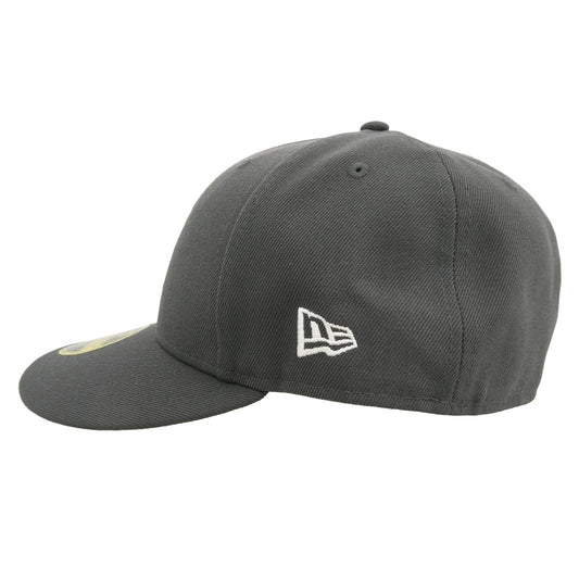 WTAPS ダブルタップス NEW ERA ニューエラ 26SS 261NENED-HT02 × NEWERA 59FIFTY LOW PROFILE CAP POLY TWILL ニューエラ ロープロファイル キャップ ポリエステルツイル 帽子 グレー系 59.6cm【新古品】【未使用】【中古】