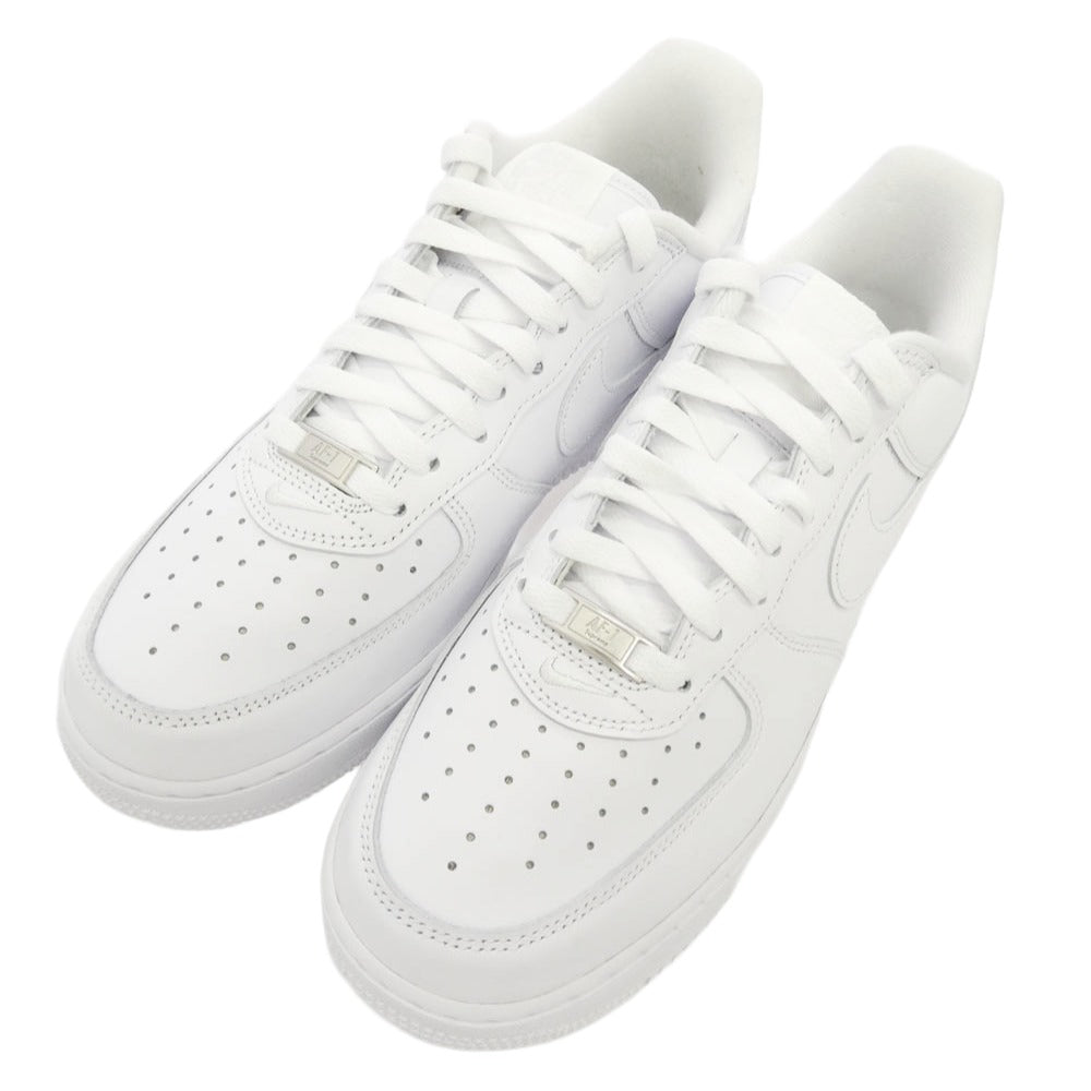 Supreme シュプリーム NIKE ナイキ CU9225-100 x Nike ナイキ Air Force 1 Low AF1 エアフォース1 ローカット スニーカー ホワイト系 27.5cm【美品】【中古】
