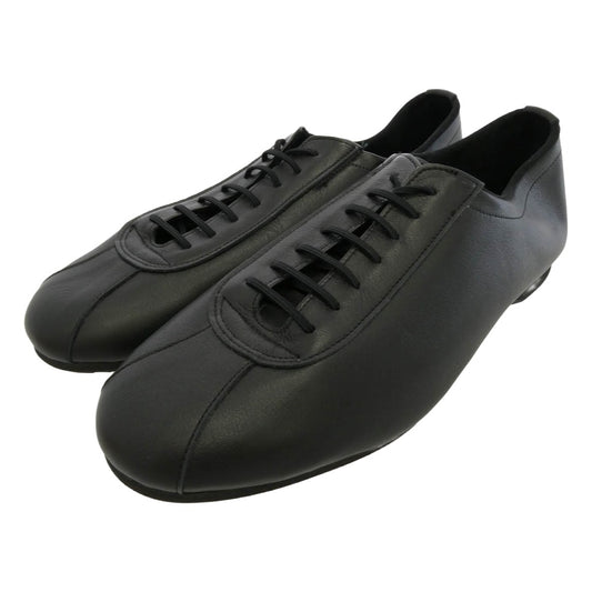 ジュトメンヌ JAZZ ジャズ カウレザー フラットシューズ ブラック系 43【美品】【中古】