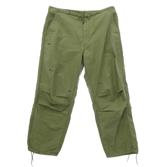 WTAPS ダブルタップス 18AW 182WVDT-PTM02 CAPE TROUSERS カーゴパンツ ミリタリー トラウザーズ モスグリーン系 4【中古】