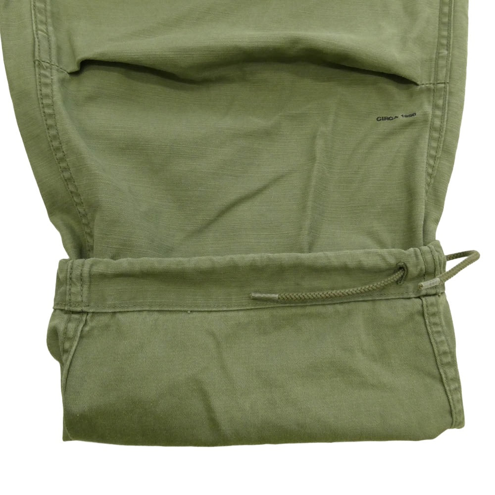 WTAPS ダブルタップス 18AW 182WVDT-PTM02 CAPE TROUSERS カーゴパンツ ミリタリー トラウザーズ モスグリーン系 4【中古】