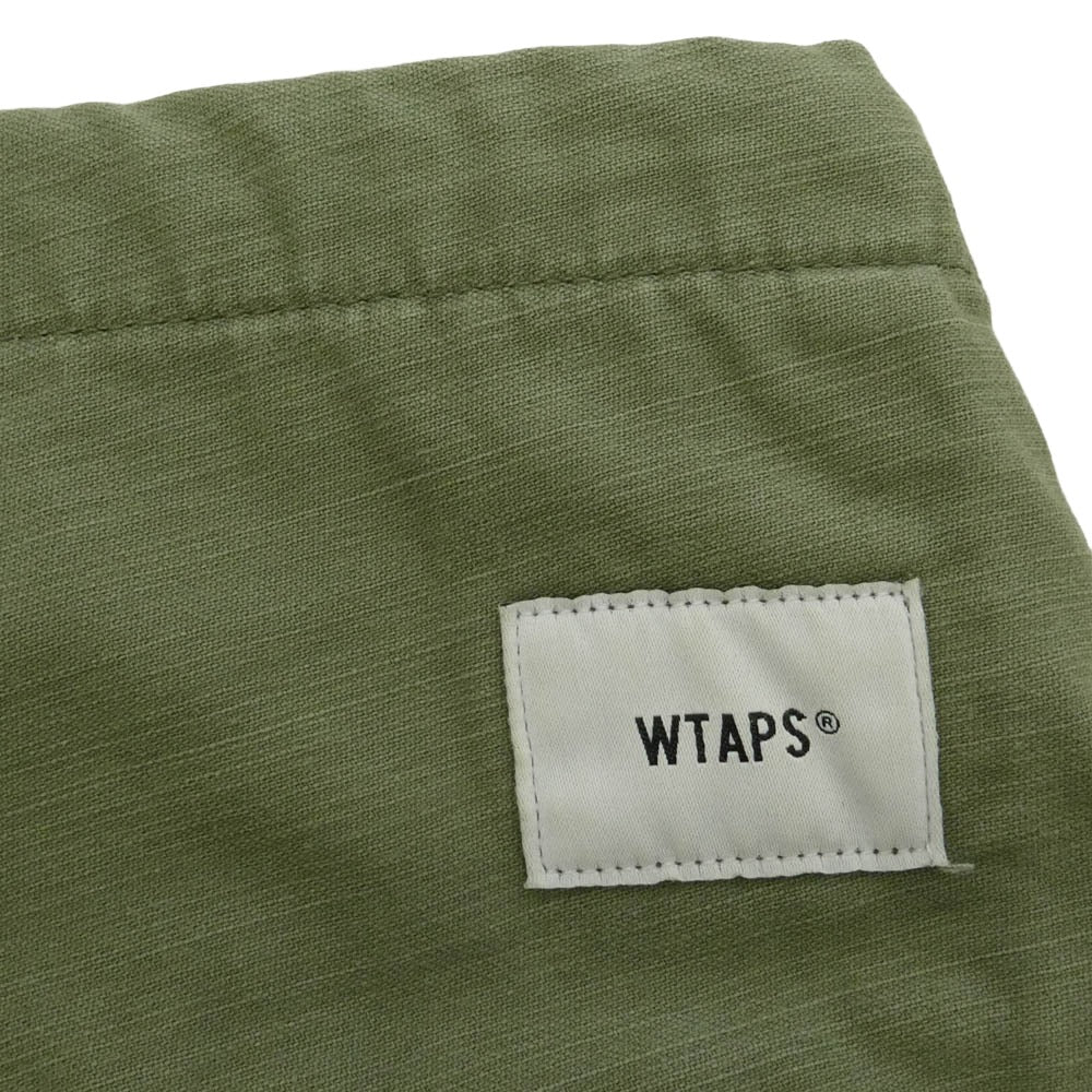 WTAPS ダブルタップス 18AW 182WVDT-PTM02 CAPE TROUSERS カーゴパンツ ミリタリー トラウザーズ モスグリーン系 4【中古】