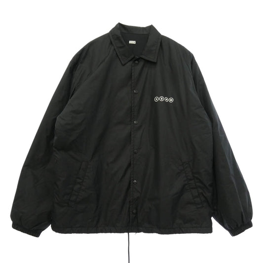 SEQUEL シークエル 22AW SQ-22AW-JK-08 COACH JACKET ロゴプリント コーチジャケット ブラック系 XL【中古】