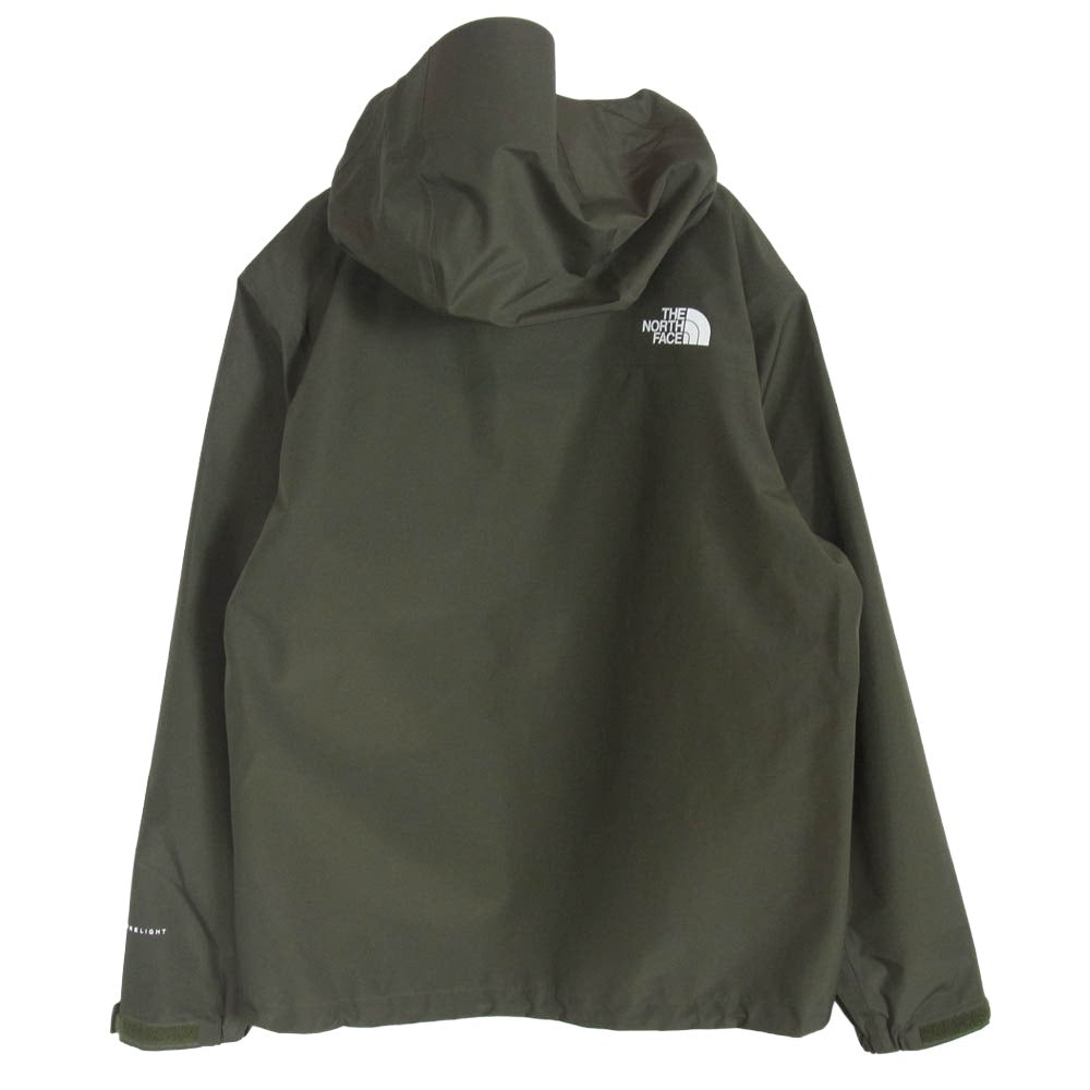 THE NORTH FACE ノースフェイス NP12114 FL DRIZZLE JACKET フューチャーライト ジャケット マウンテンパーカー カーキ系 S【中古】