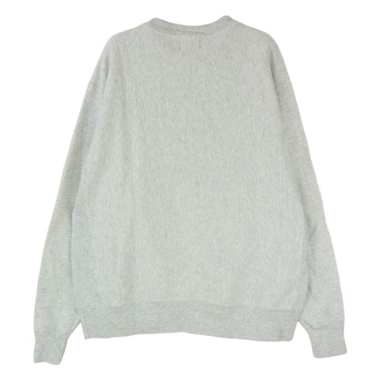 カリフォークス Champion チャンピオン × CHAMPION チャンピオン REVERSEWEAVE BODY リバースウィーブ ボディ U.S.NAVY PRINT SWEAT プリント スウェット グレー系 ASIA 2XL【中古】