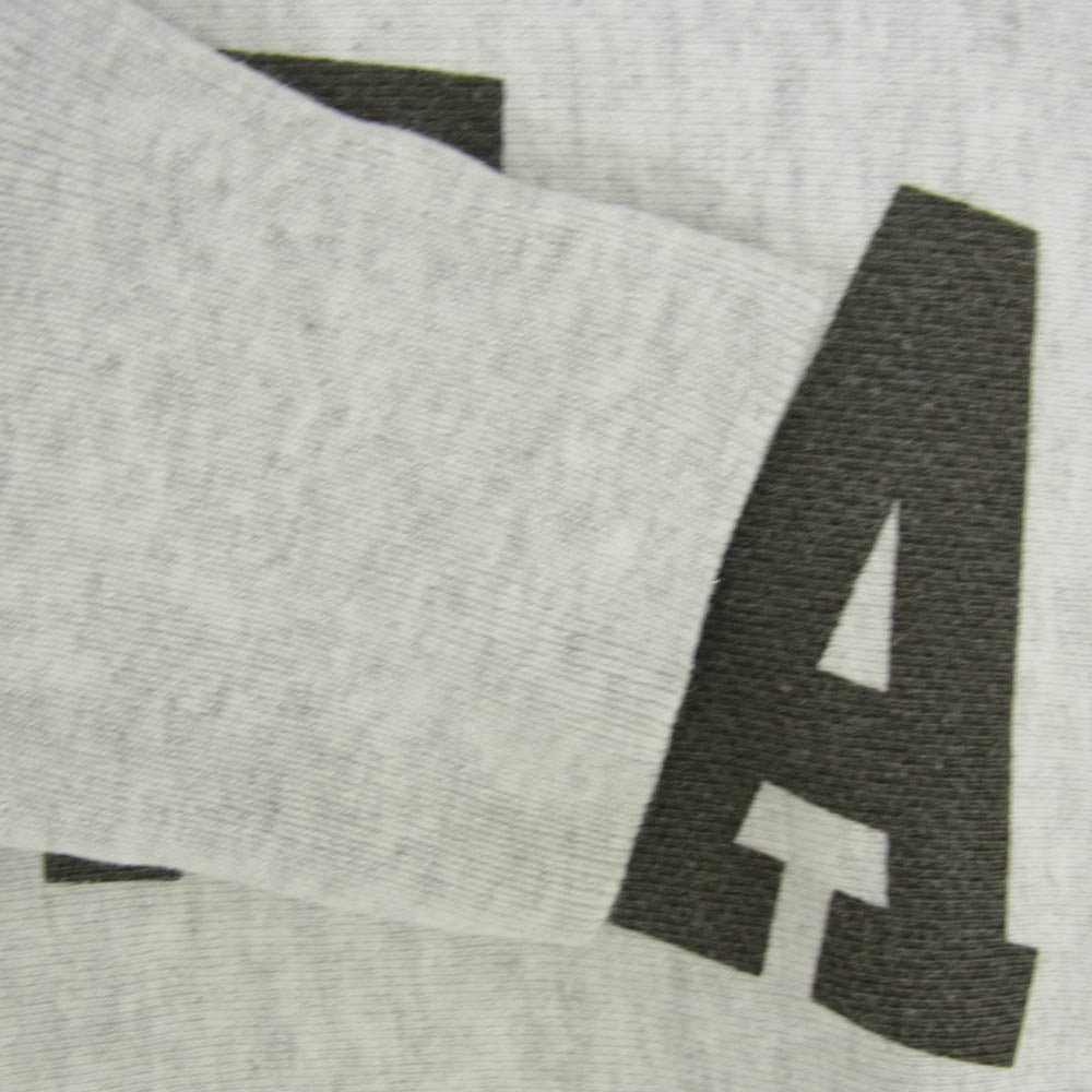 カリフォークス Champion チャンピオン × CHAMPION チャンピオン REVERSEWEAVE BODY リバースウィーブ ボディ U.S.NAVY PRINT SWEAT プリント スウェット グレー系 ASIA 2XL【中古】