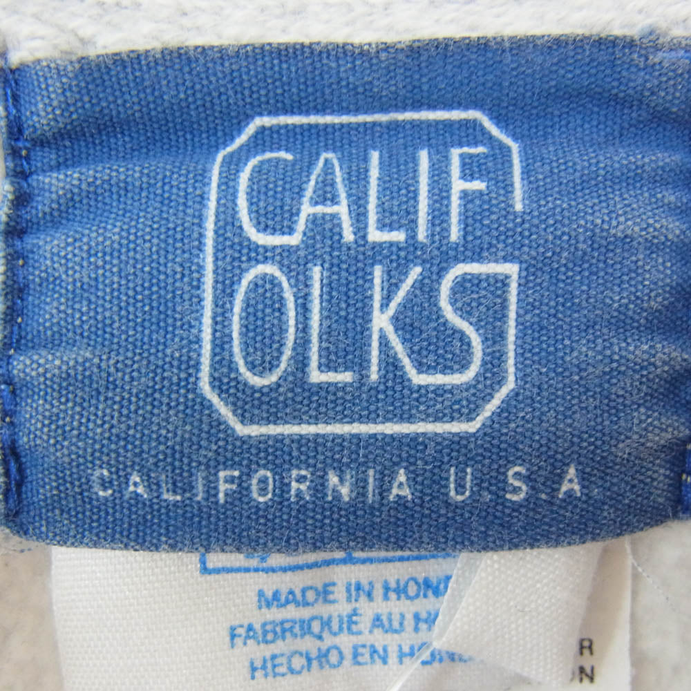 カリフォークス Champion チャンピオン × CHAMPION チャンピオン REVERSEWEAVE BODY リバースウィーブ ボディ U.S.NAVY PRINT SWEAT プリント スウェット グレー系 ASIA 2XL【中古】