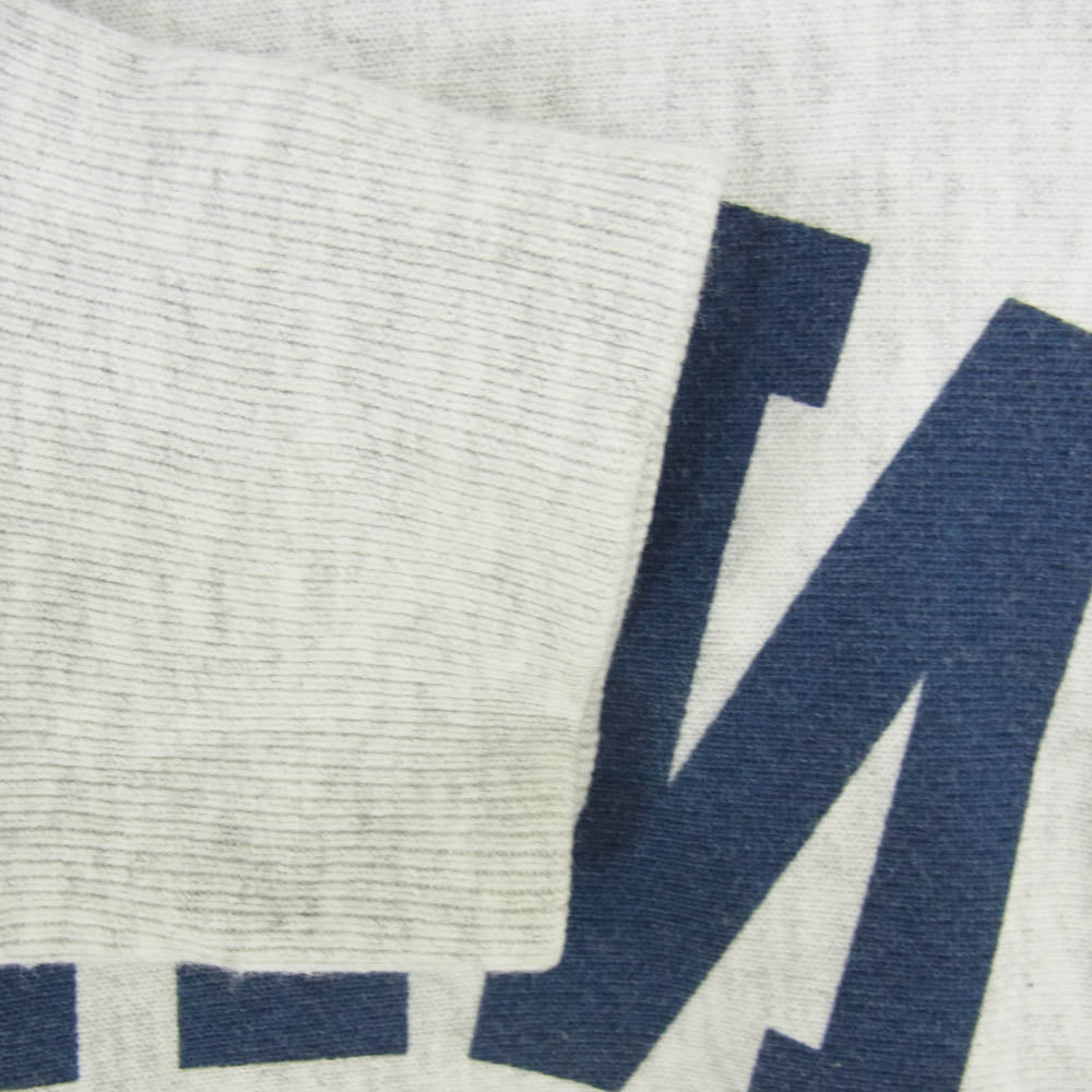 カリフォークス Champion チャンピオン × CHAMPION チャンピオン REVERSEWEAVE BODY リバースウィーブ ボディ U.S.NAVY PRINT SWEAT プリント スウェット グレー系 ASIA 2XL【中古】