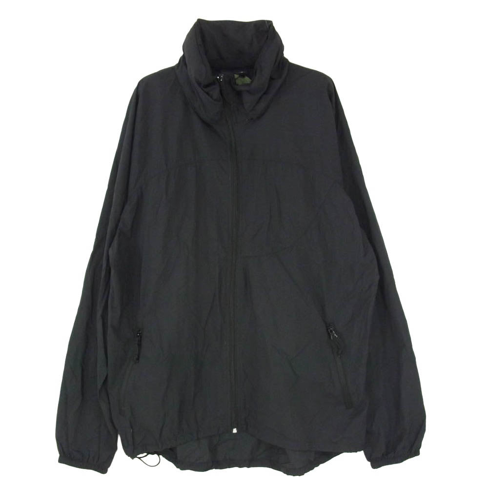 WAIPER ワイパー WP1120 LEVEL4 WIND SHIRT JACKET ウィンドシャツ ナイロン ジップ ジャケット ブラック系 XL【中古】