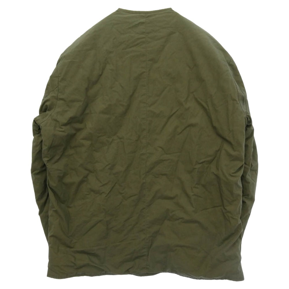 orSlow オアスロウ COTTON SHELL JACKET コットン シェル 中綿 ジャケット チャコール系 L【中古】