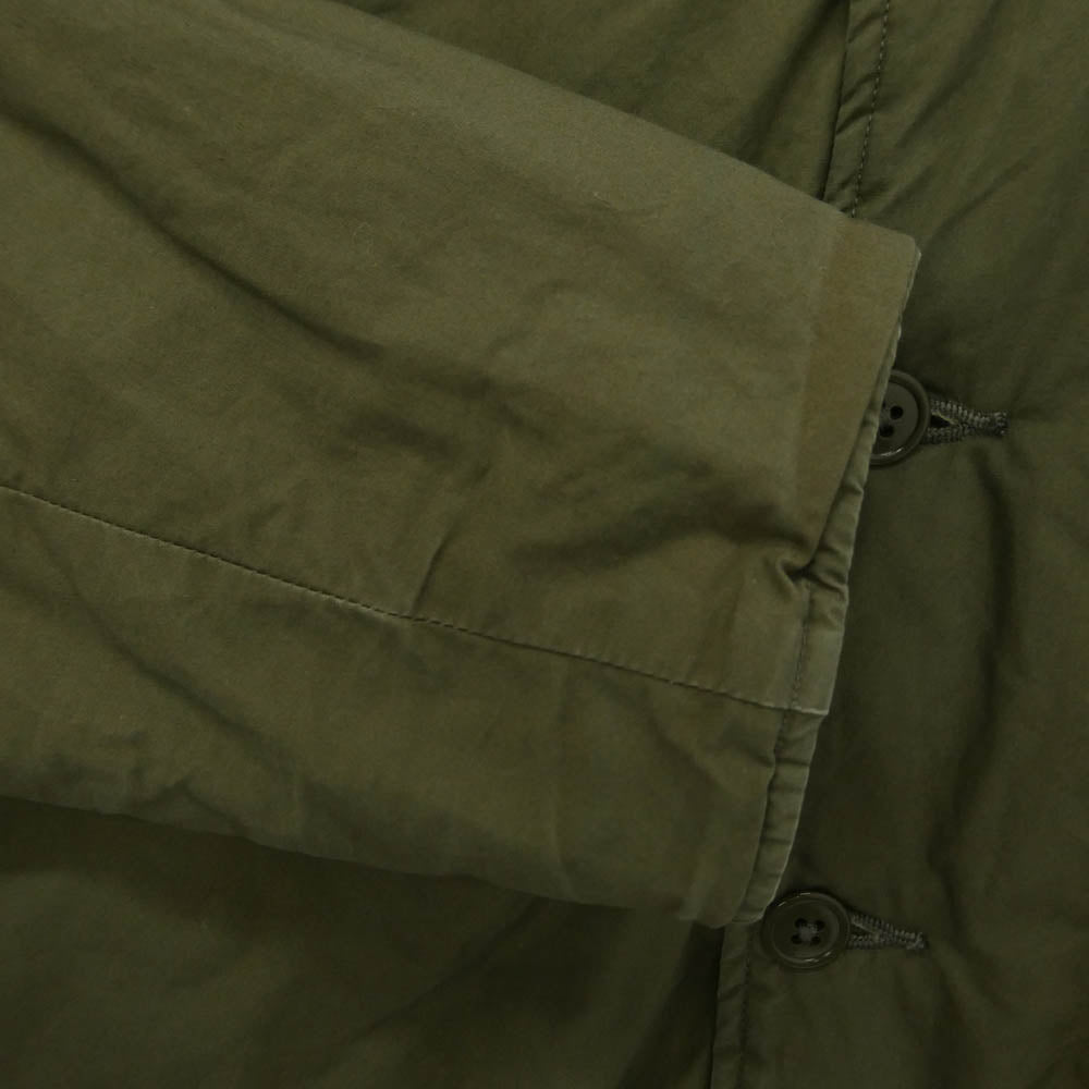 orSlow オアスロウ COTTON SHELL JACKET コットン シェル 中綿 ジャケット チャコール系 L【中古】