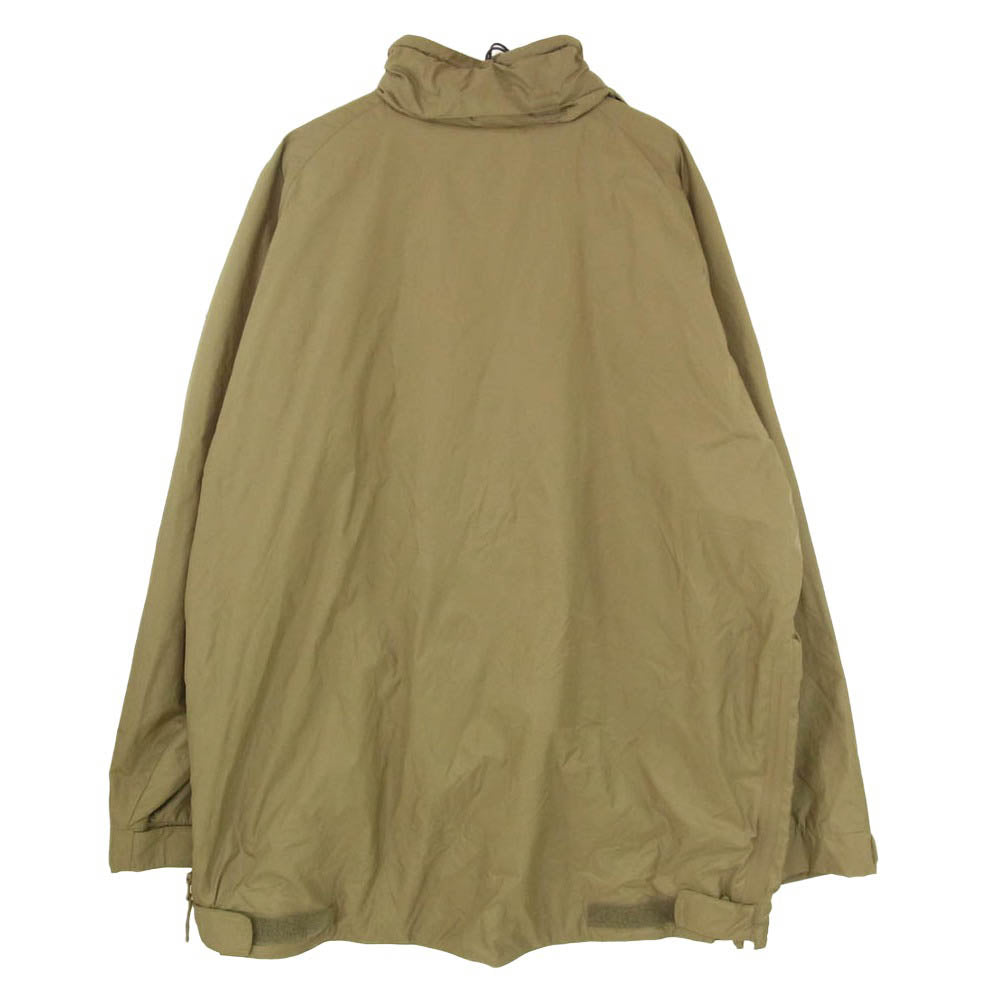 イギリス軍 8415-99-813-3292 LIGHT WEIGHT THERMAL SMOCK サーマル スモック ナイロン ジャケット カーキ系 L【中古】