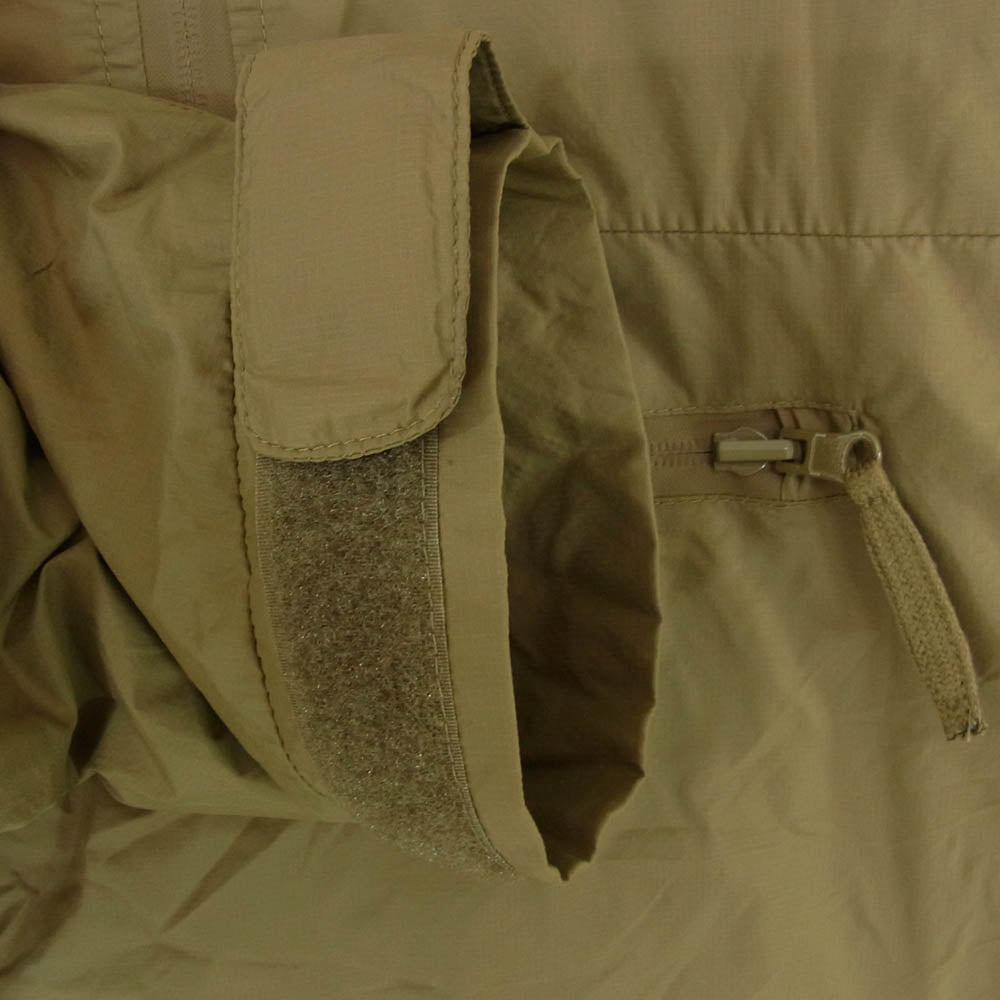 イギリス軍 8415-99-813-3292 LIGHT WEIGHT THERMAL SMOCK サーマル スモック ナイロン ジャケット カーキ系 L【中古】