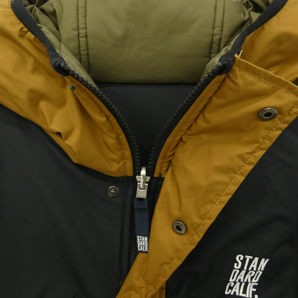 STANDARD CALIFORNIA スタンダードカリフォルニア プリマロフト 中綿 リバーシブル ジャケット カーキ系 L【中古】