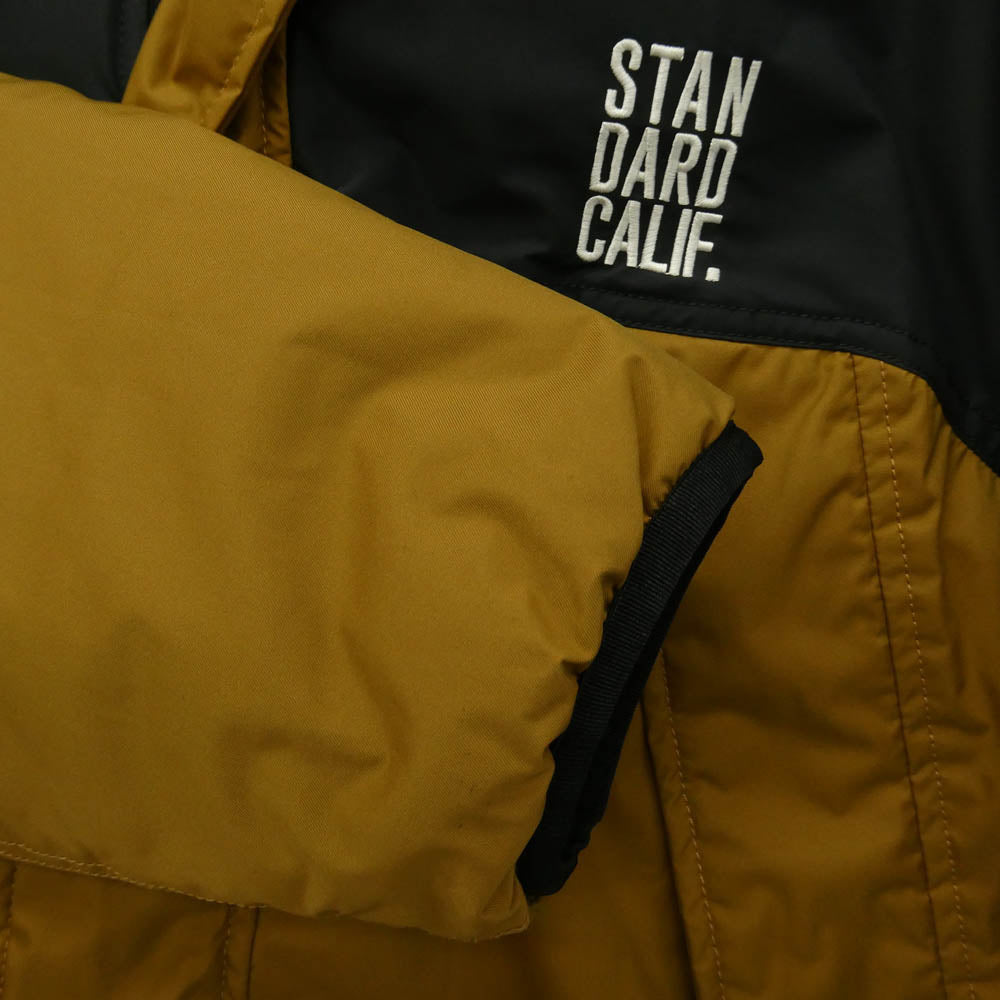 STANDARD CALIFORNIA スタンダードカリフォルニア プリマロフト 中綿 リバーシブル ジャケット カーキ系 L【中古】