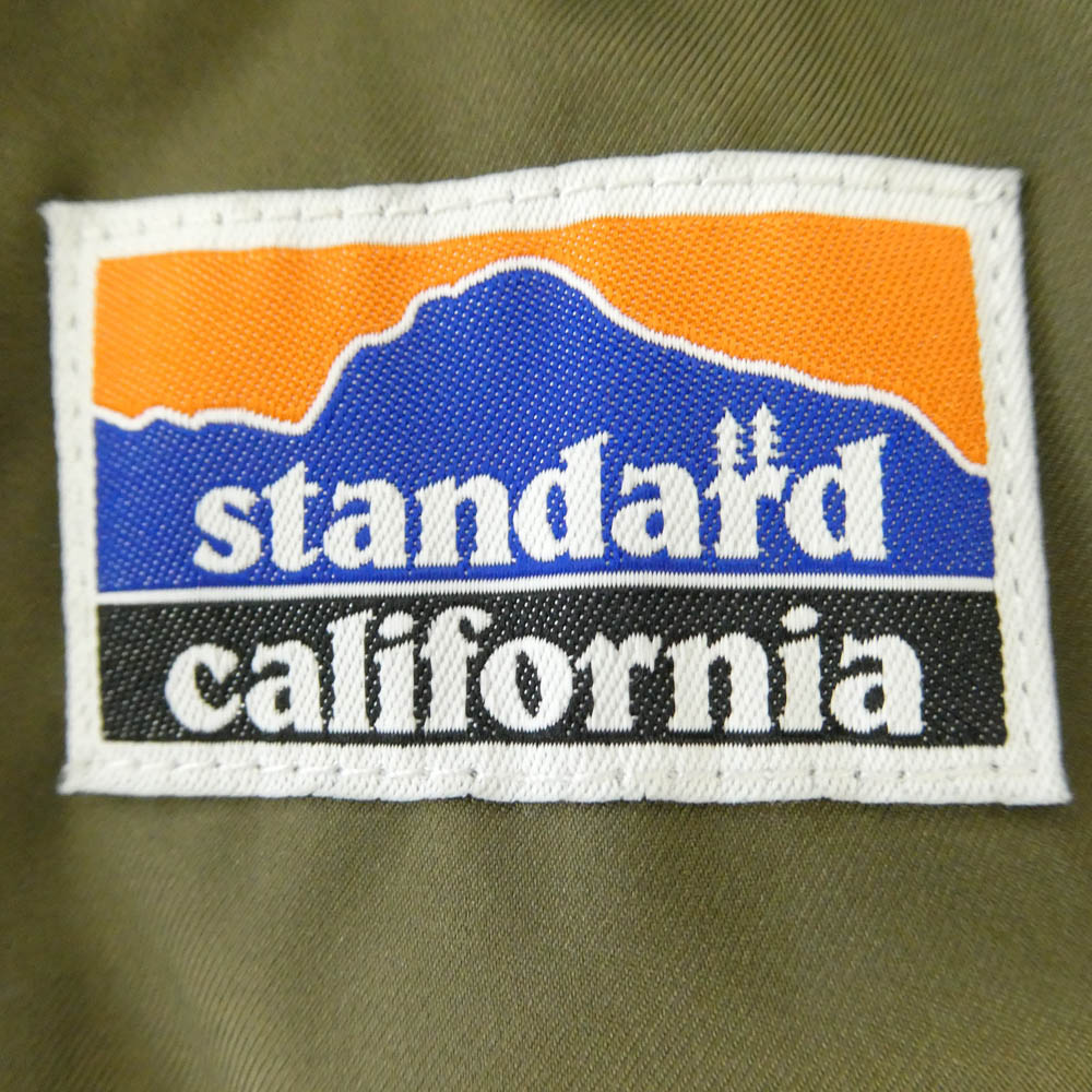 STANDARD CALIFORNIA スタンダードカリフォルニア プリマロフト 中綿 リバーシブル ジャケット カーキ系 L【中古】