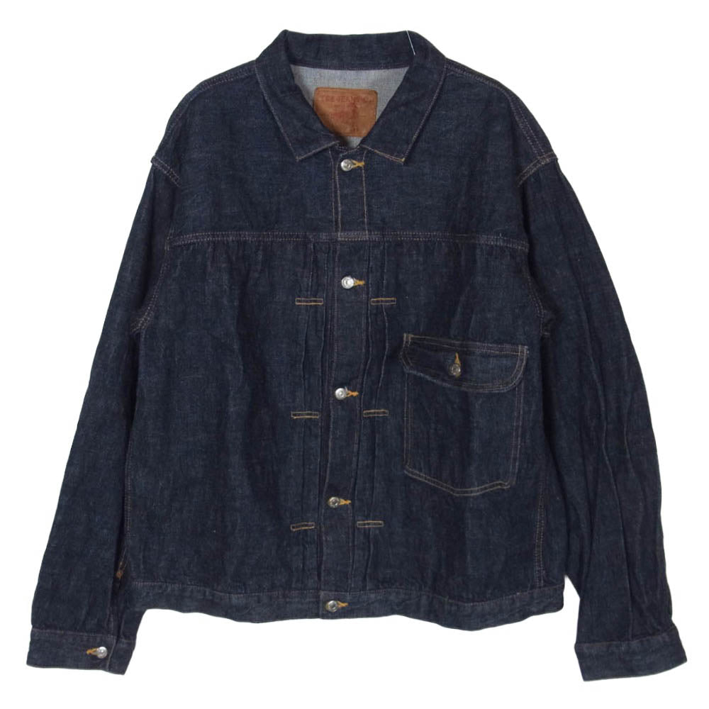 TCB jeans ティージービージーンズ 20's Jacket 1st TYPE ファースト タイプ デニム ジャケット シンチバック付 インディゴブルー系 46【中古】