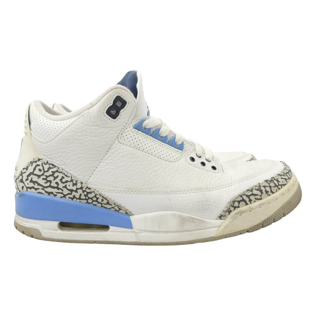 NIKE ナイキ 20SS CT8532-104 Air Jordan 3 Retro UNC エアジョーダン レトロ ローカット スニーカー マルチカラー系 27cm【中古】
