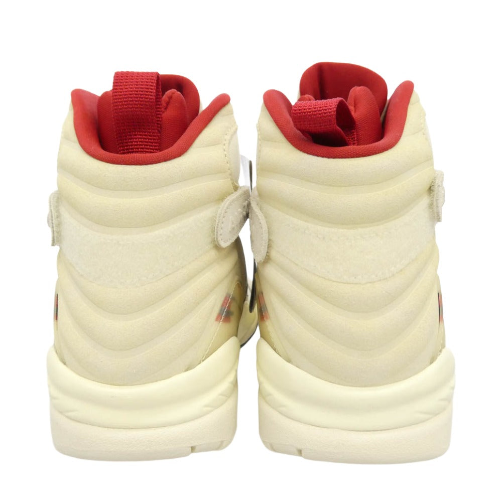 NIKE ナイキ 23AW FJ2850-107 × SoleFly Air Jordan 8 Retro SP Mi Casa Es Su Casa ソールフライ エアジョーダン レトロ ミカサエススカサ ローカット スニーカー オフホワイト系 28.5cm【新古品】【未使用】【中古】