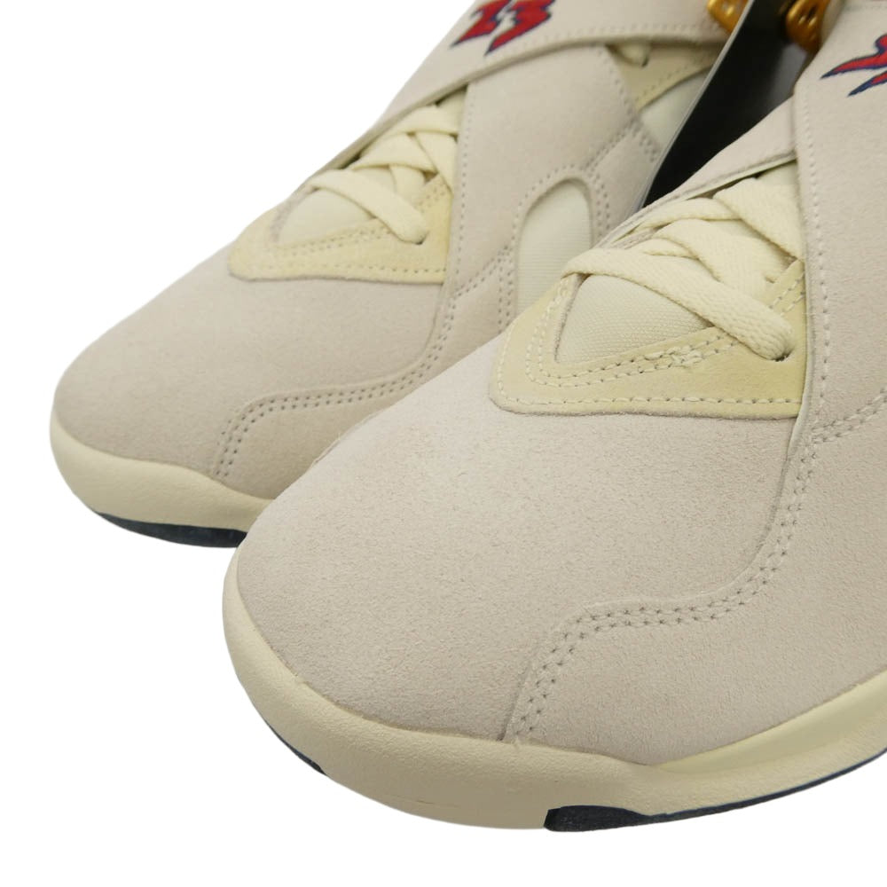 NIKE ナイキ 23AW FJ2850-107 × SoleFly Air Jordan 8 Retro SP Mi Casa Es Su Casa ソールフライ エアジョーダン レトロ ミカサエススカサ ローカット スニーカー オフホワイト系 28.5cm【新古品】【未使用】【中古】