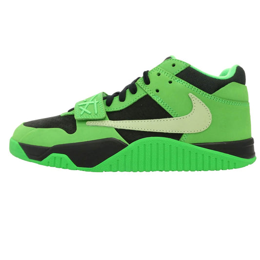 NIKE ナイキ 26SS IM9113-300 × Travis Scott ordan Jumpman Jack 【フェイクバスターズ鑑定済】 CJ1 T Rexx Green Spark トラヴィススコット ジャンプマンジャック グリーンスパーク スニーカー ライトグリーン系 ブラック系 28cm【新古品】【未使用】【中古】