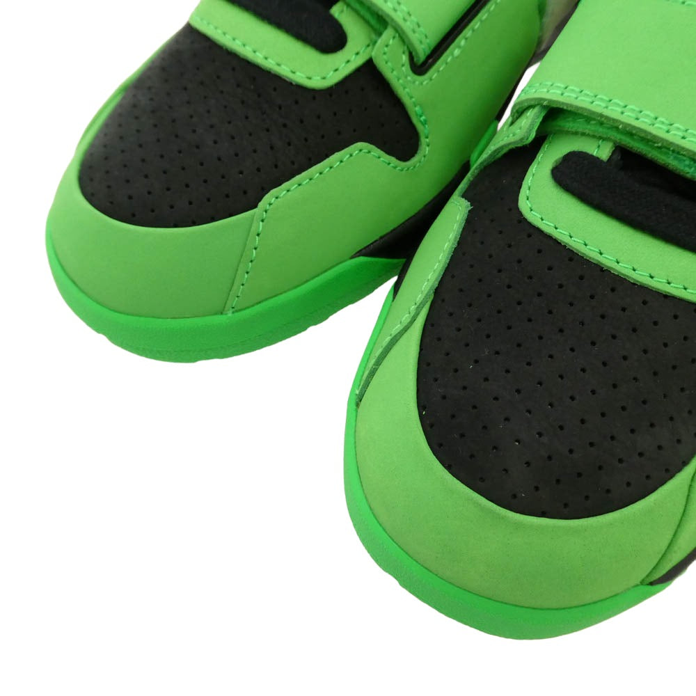 NIKE ナイキ 26SS IM9113-300 × Travis Scott ordan Jumpman Jack 【フェイクバスターズ鑑定済】 CJ1 T Rexx Green Spark トラヴィススコット ジャンプマンジャック グリーンスパーク スニーカー ライトグリーン系 ブラック系 28cm【新古品】【未使用】【中古】
