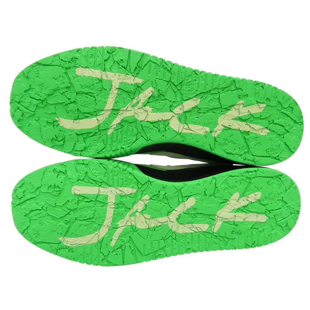 NIKE ナイキ 26SS IM9113-300 × Travis Scott ordan Jumpman Jack 【フェイクバスターズ鑑定済】 CJ1 T Rexx Green Spark トラヴィススコット ジャンプマンジャック グリーンスパーク スニーカー ライトグリーン系 ブラック系 28cm【新古品】【未使用】【中古】