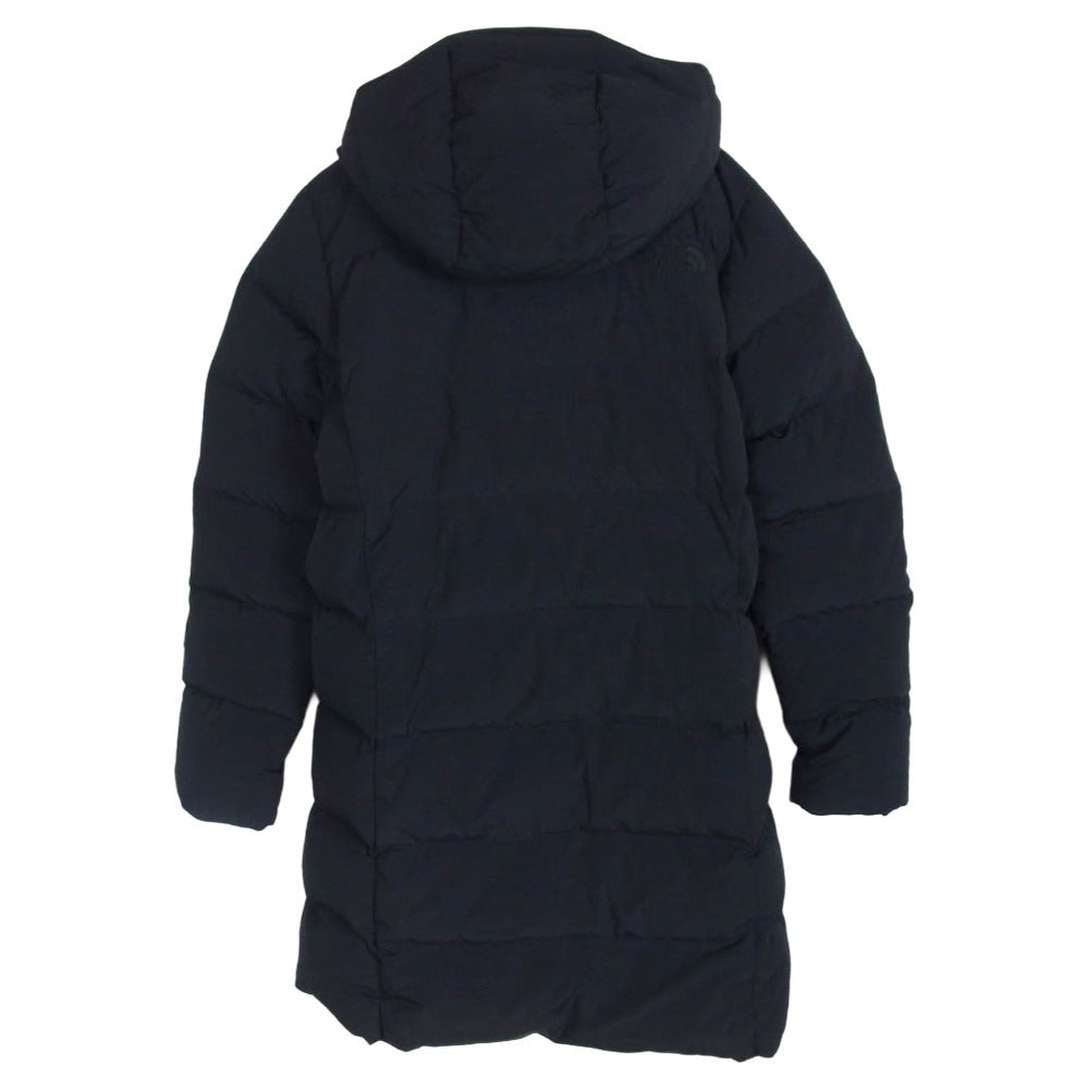 THE NORTH FACE ノースフェイス NDW91839 CAMP SIERRA LONG COAT キャンプ シェラ ロングコート ダウンジャケット ブラック系 XL【美品】【中古】