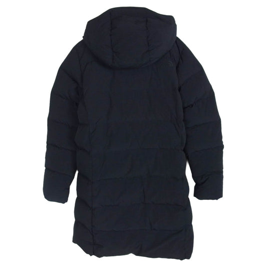 THE NORTH FACE ノースフェイス NDW91839 CAMP SIERRA LONG COAT キャンプ シェラ ロングコート ダウンジャケット ブラック系 XL【美品】【中古】