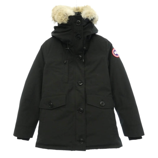 CANADA GOOSE カナダグース 2300JL サザビーリーグタグ CHARLOTTE PARKA ジャパンフィット シャーロット パーカ ダウンジャケット ブラック系 M【中古】